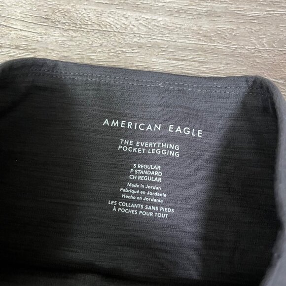 American Eagle Athletic The Everything Pocket Leggings Heathered Grey Size S - Picture 8 of 10